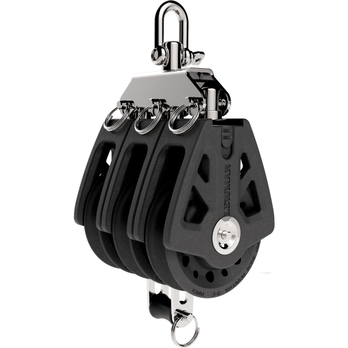 60MM SYNC BLOCK TRIPLE BKT BLK