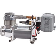 Air Brake Compressor - Horizontal Mount