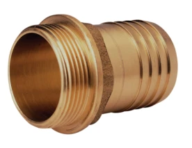 Hose connector, bronze, G 1 1/2 x 38 mm